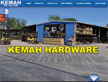 Tablet Screenshot of kemah-hardware.com
